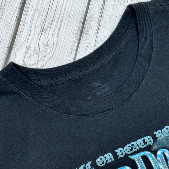 Snoop Dog Mount Westmore “BACC On Death Row“ Double Sided Shirt Mens Size X-Lg - Picture 3 of 5